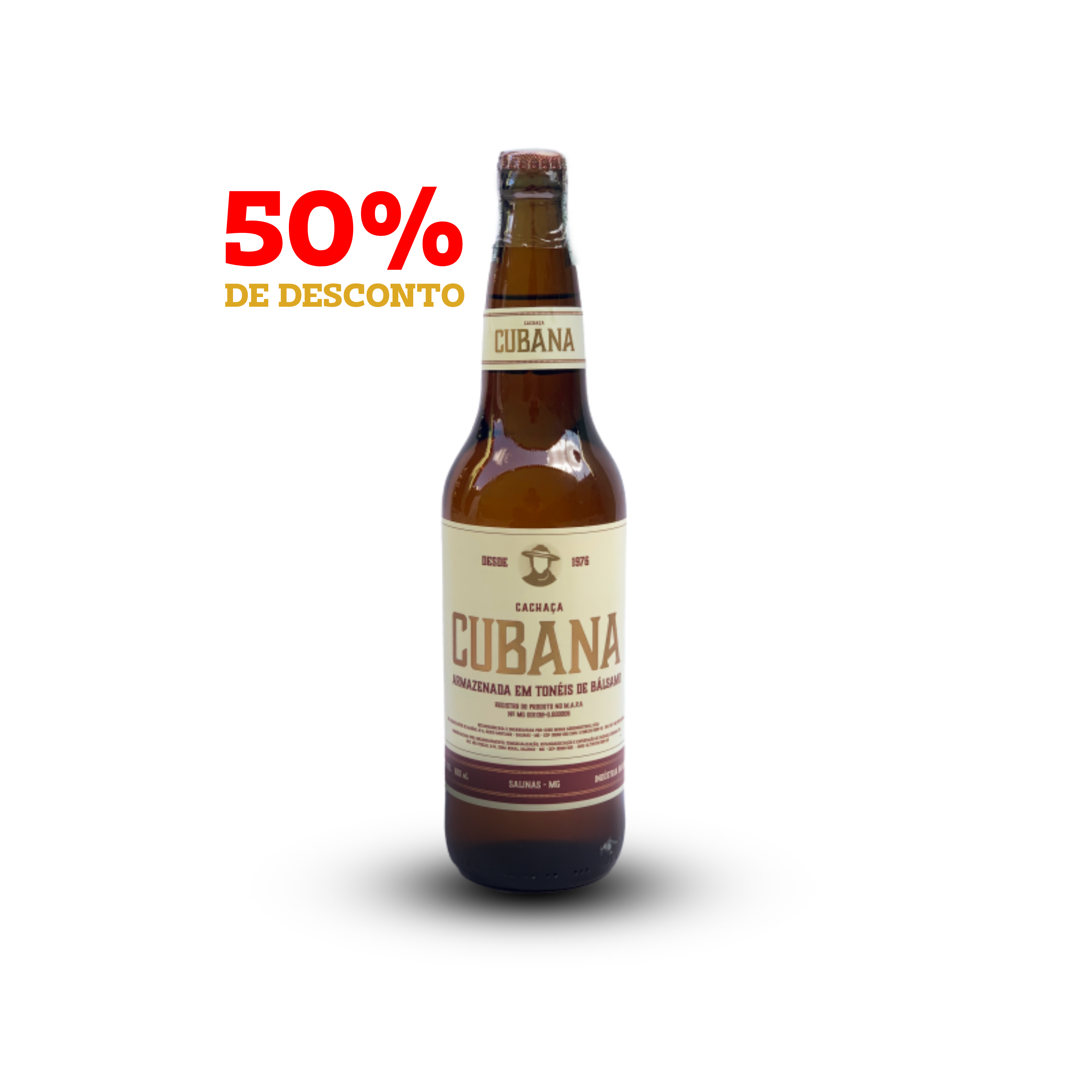 CUBANA BÁLSAMO 600ML 50% OFF - Empório Salinas