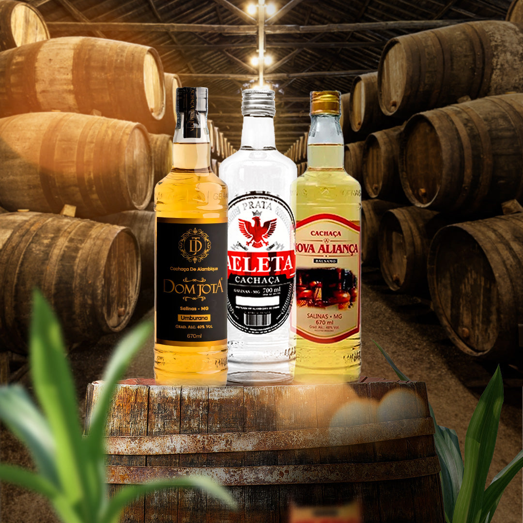 KIT DE CACHAÇA RAÍZES DE MINAS - Empório Salinas