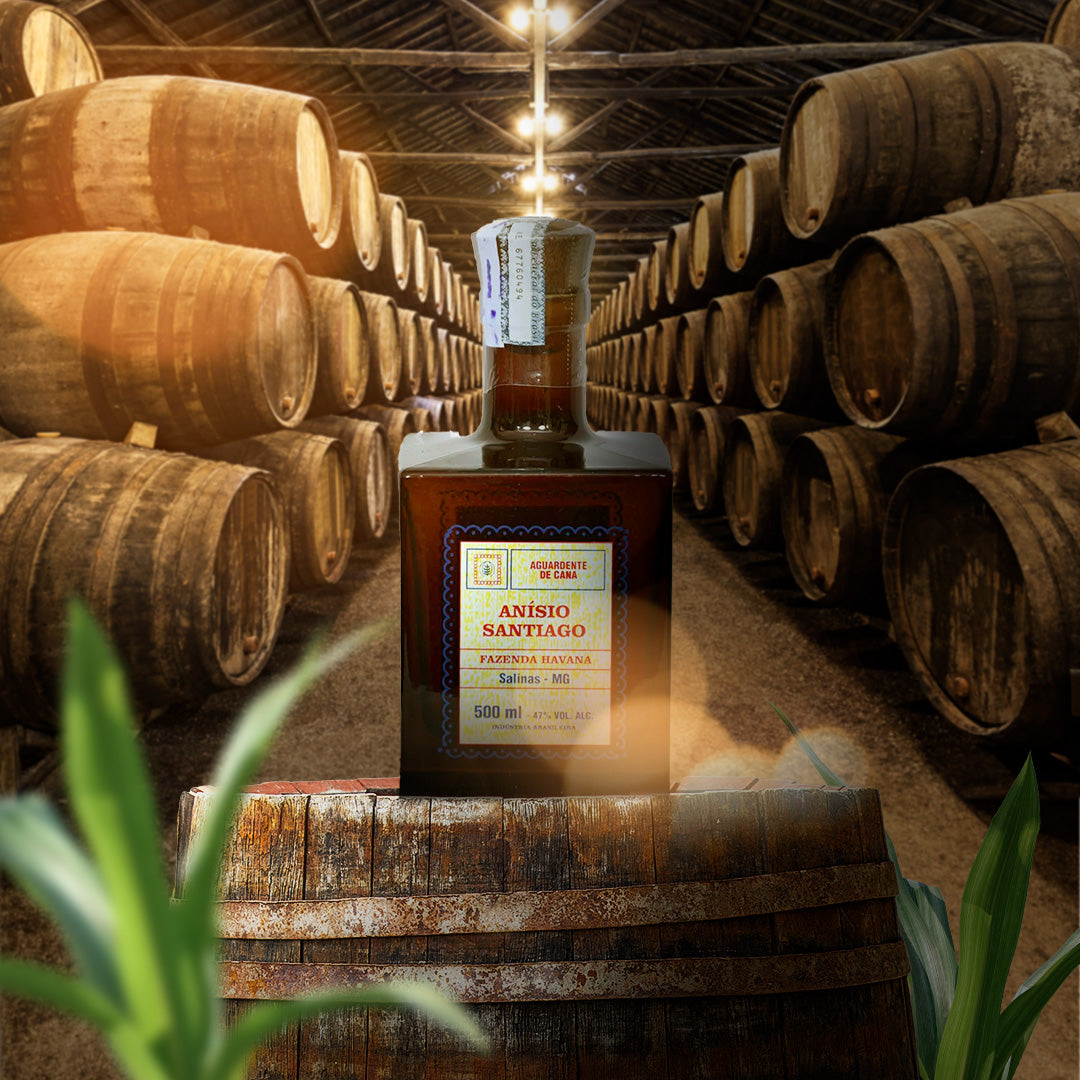 CACHAÇA ANÍSIO SANTIAGO- EDIÇÃO ESPECIAL 500 ML - Empório Salinas
