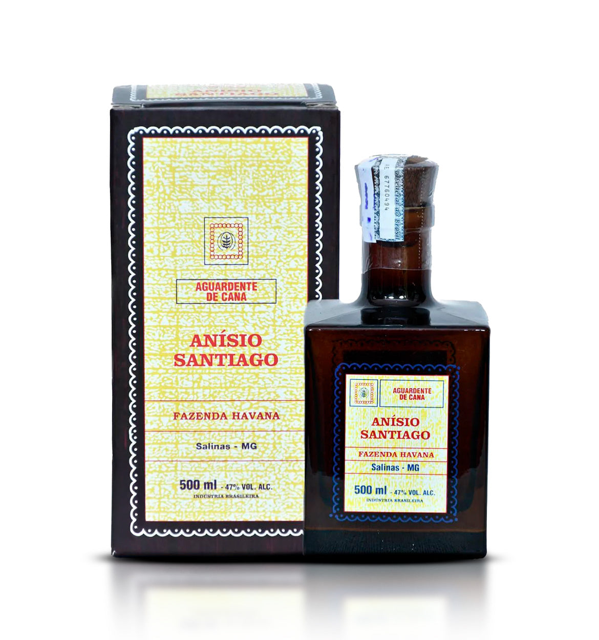 CACHAÇA ANÍSIO SANTIAGO- EDIÇÃO ESPECIAL 500 ML - Empório Salinas