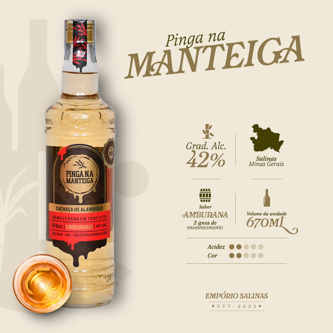 PINGA NA MANTEIGA UMBURANA - Empório Salinas