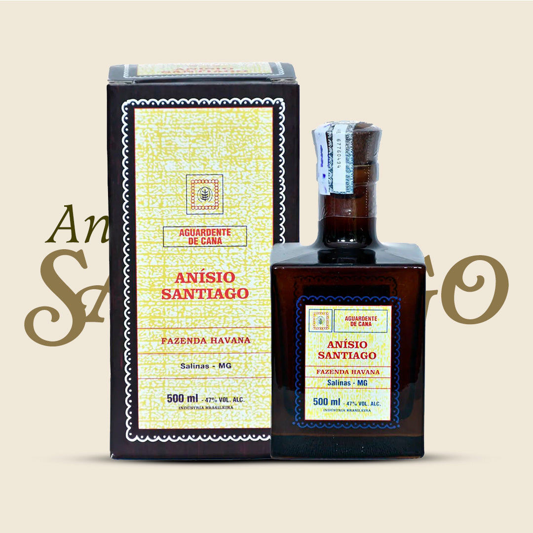 CACHAÇA ANÍSIO SANTIAGO- EDIÇÃO ESPECIAL 500 ML - Empório Salinas