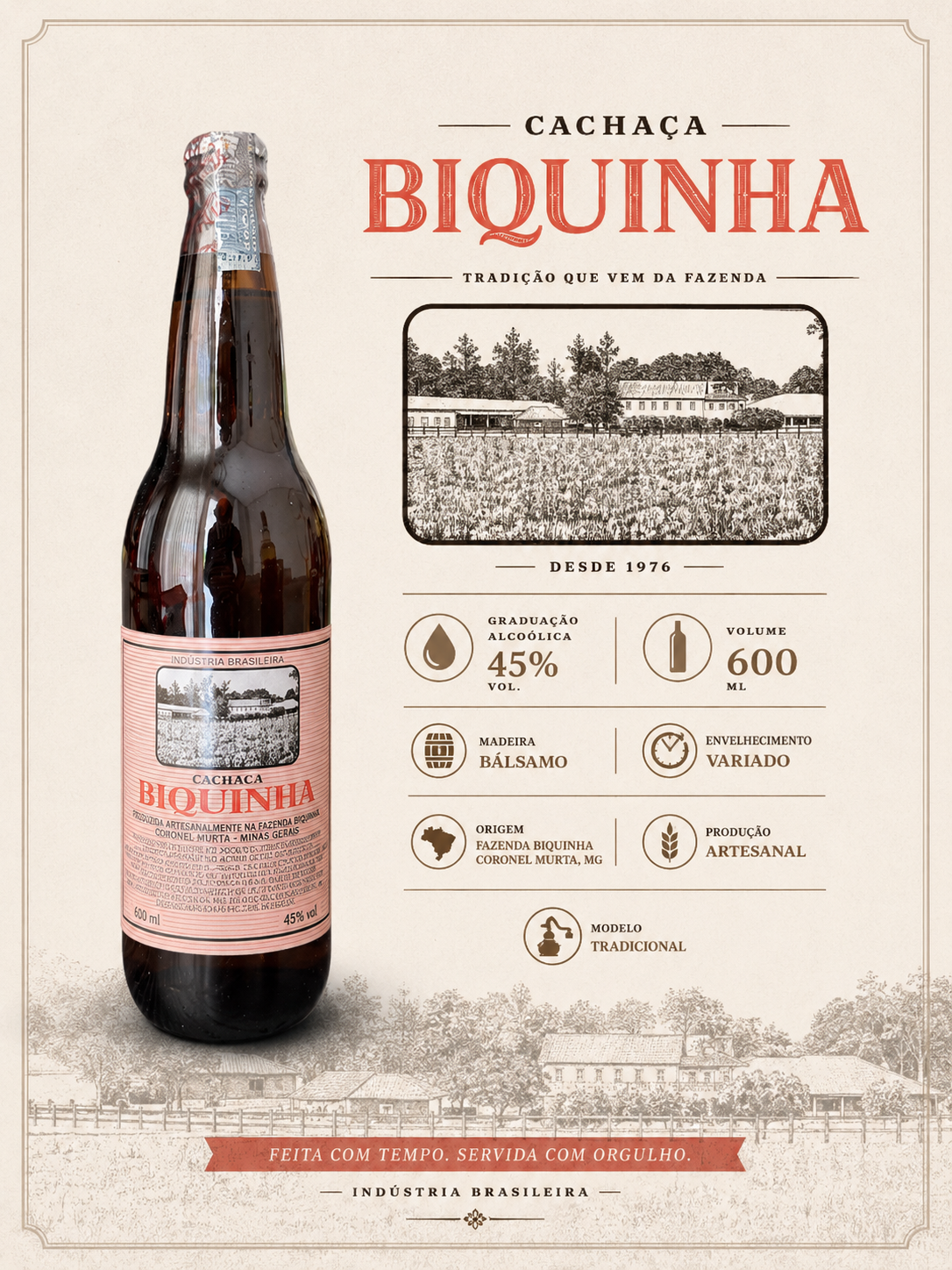 CACHAÇA BIQUINHA - Empório Salinas