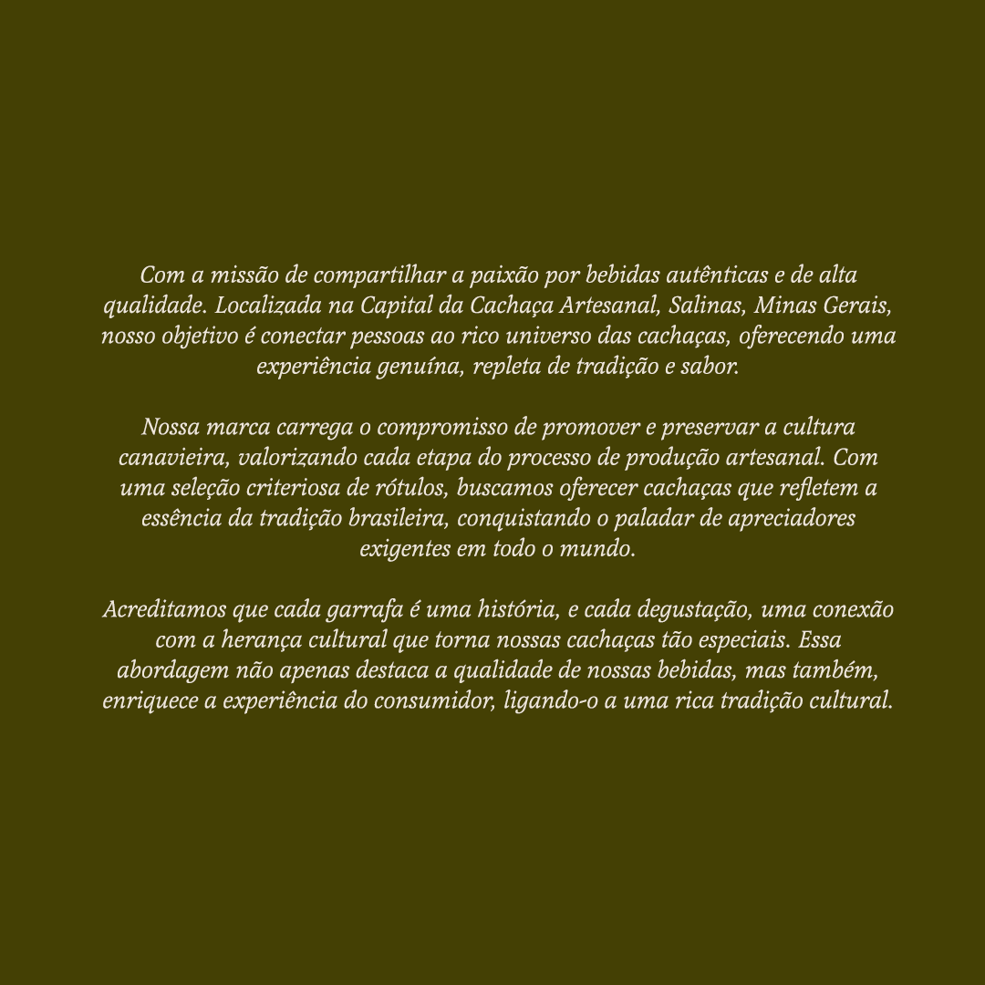 KIT DE CACHAÇA HERANÇA MINEIRA - Empório Salinas