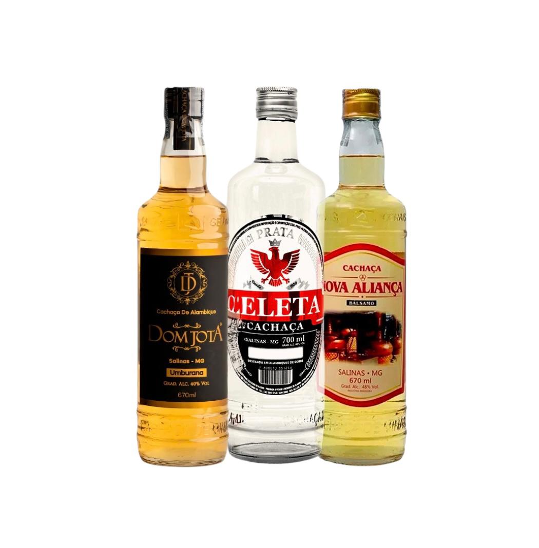 KIT DE CACHAÇA RAÍZES DE MINAS - Empório Salinas