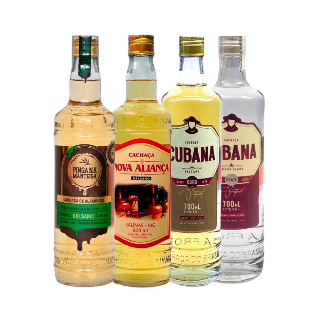 KIT DE CACHAÇA ESSÊNCIA  DE SALINAS - Empório Salinas