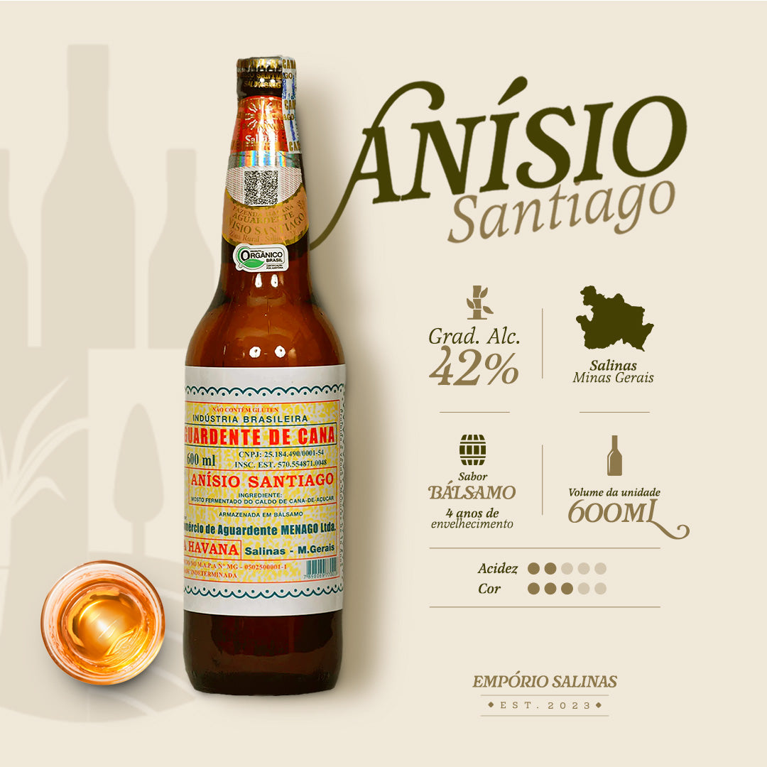 ANÍSIO SANTIAGO 600ML - Empório Salinas