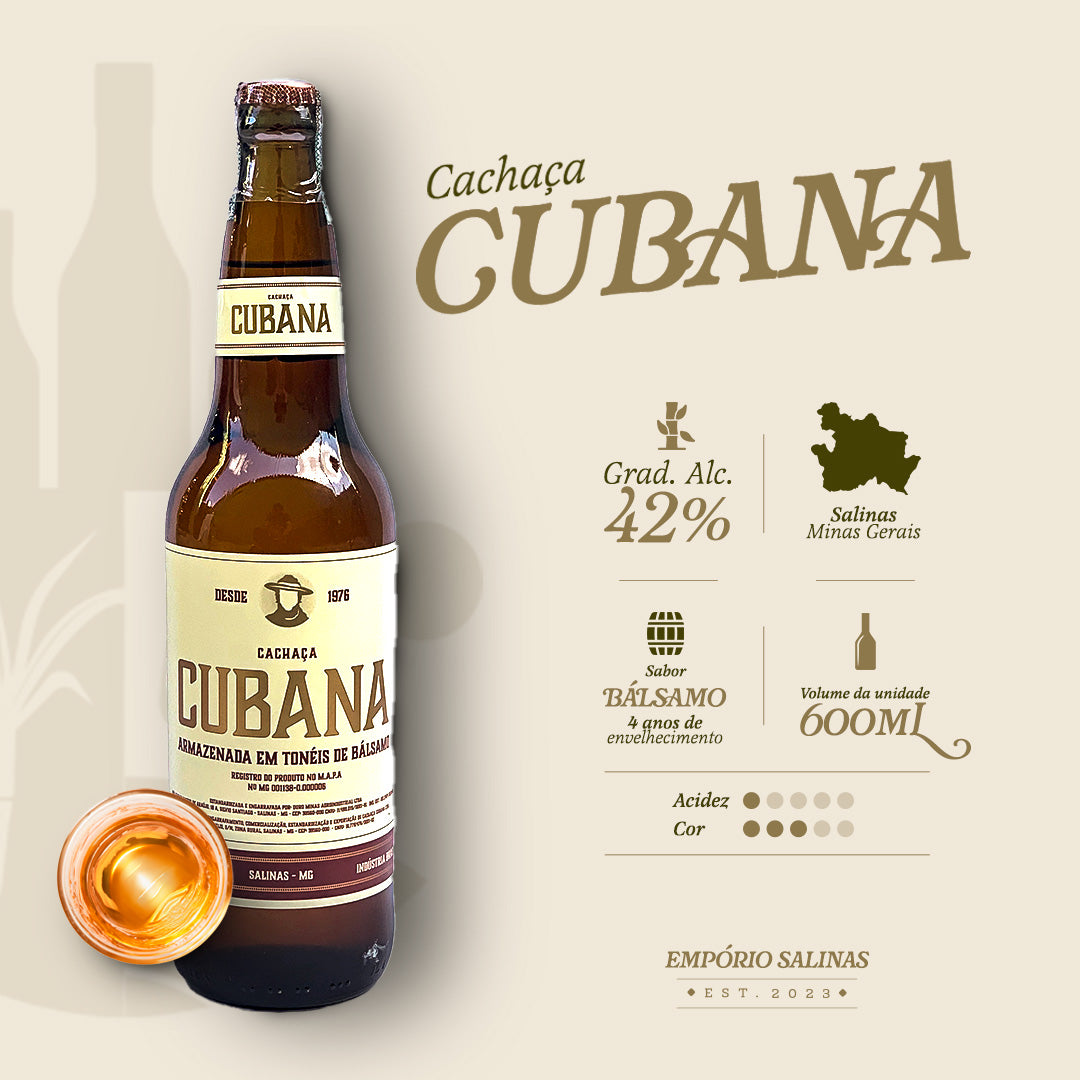 CUBANA BÁLSAMO 600ML - Empório Salinas