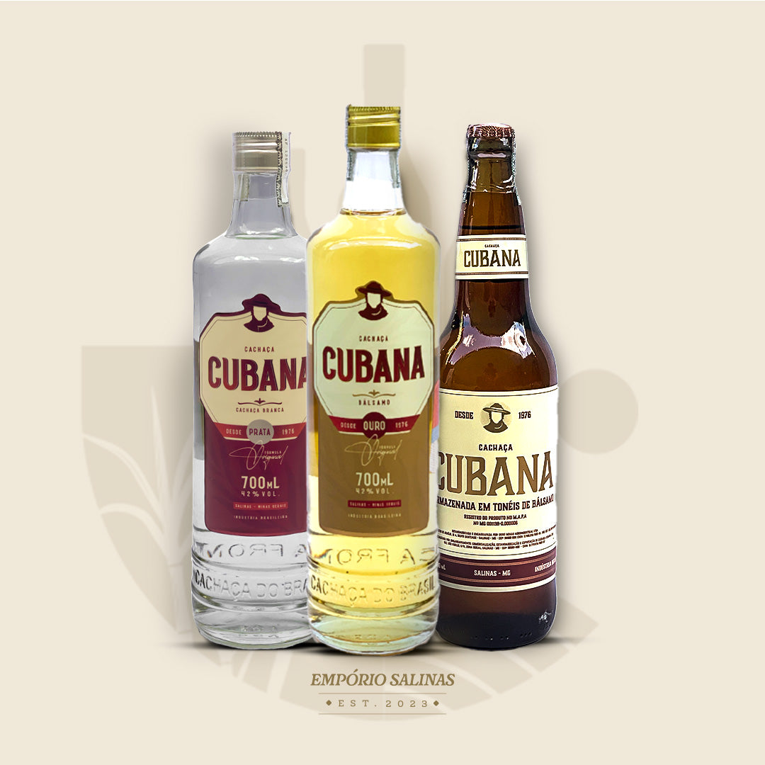 KIT CACHAÇA CUBANA - Empório Salinas