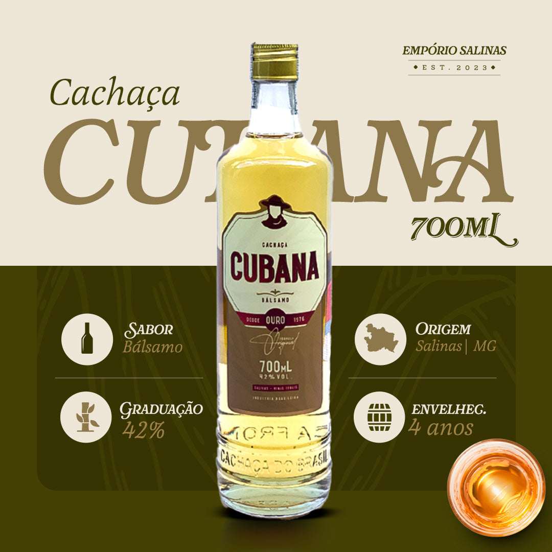 KIT CACHAÇA CUBANA - Empório Salinas