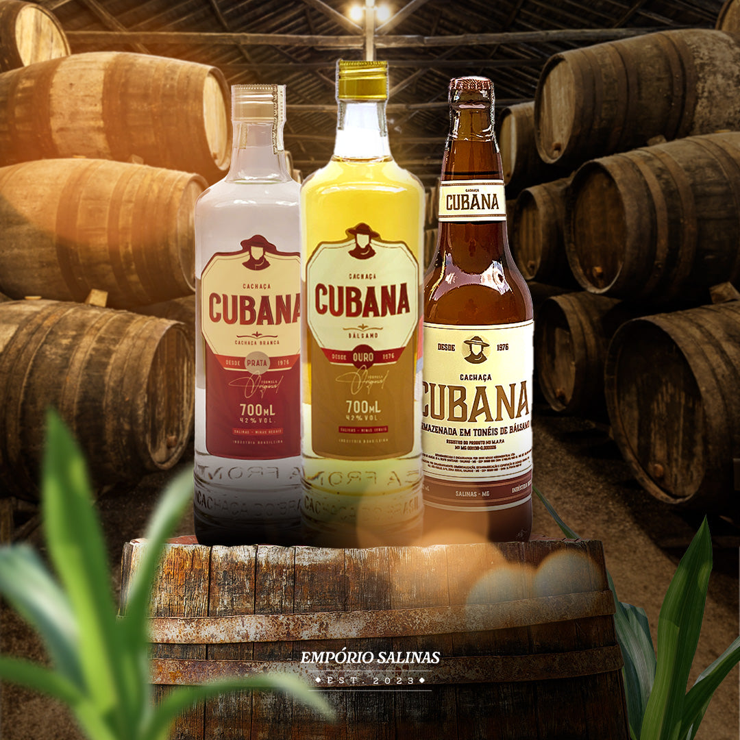 KIT CACHAÇA CUBANA - Empório Salinas