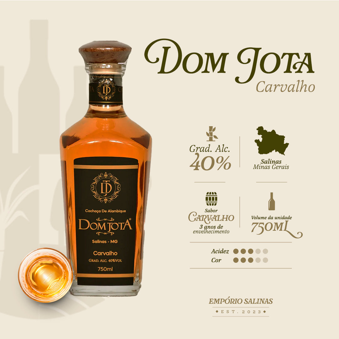 CACHAÇA DOM JOTA ESPECIAL - Empório Salinas