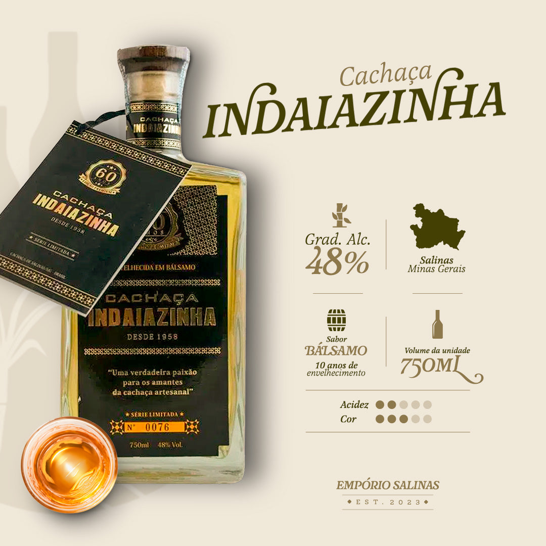 INDAIAZINHA SÉRIE LIMITADA 750ML - Empório Salinas