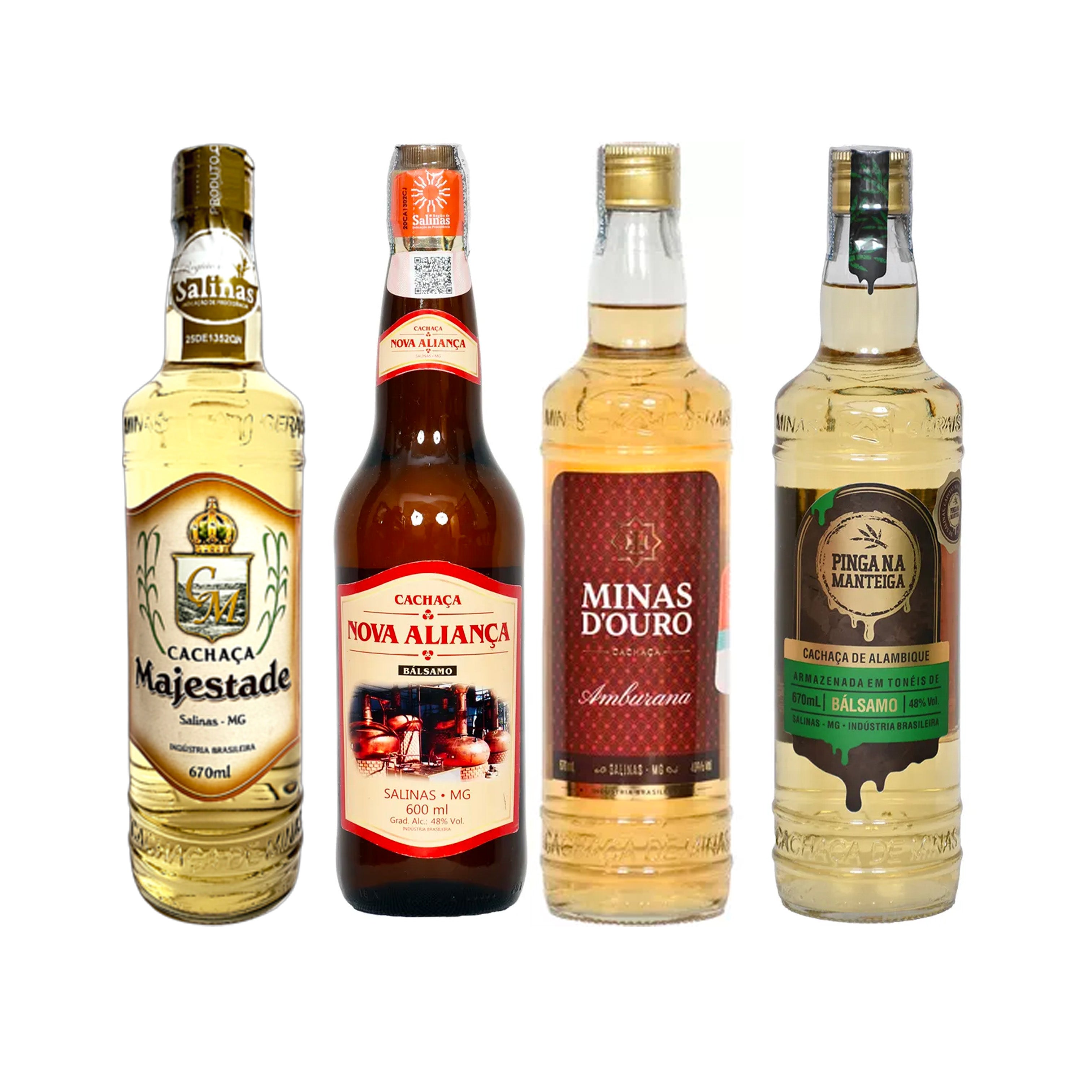 Kit de Cachaças - Antônio - Empório Salinas