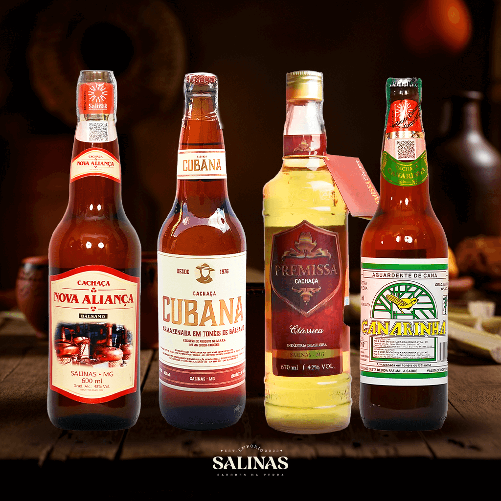 Kit de Cachaças - Joana - Empório Salinas