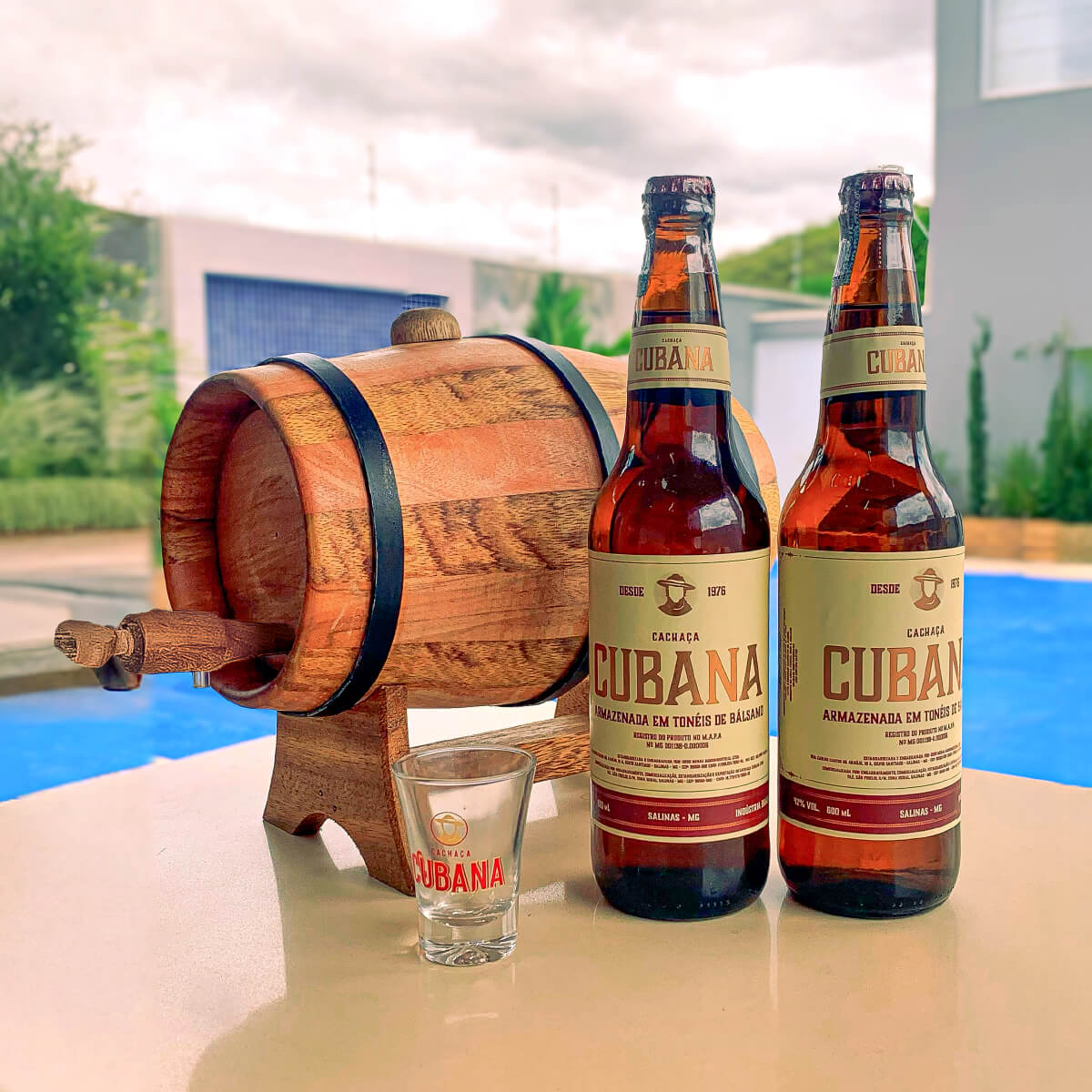 KIT DORIS - DORNA + 2 CUBANAS BÁLSAMO 600ML + COPO DE SHOT - Empório Salinas