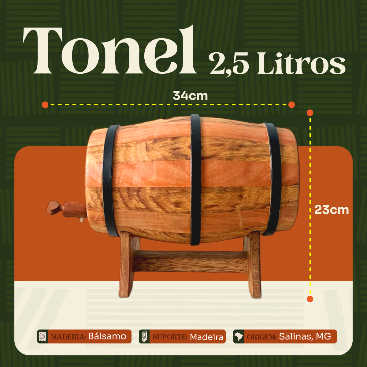 KIT DORIS - DORNA + 2 CUBANAS BÁLSAMO 600ML + COPO DE SHOT - Empório Salinas