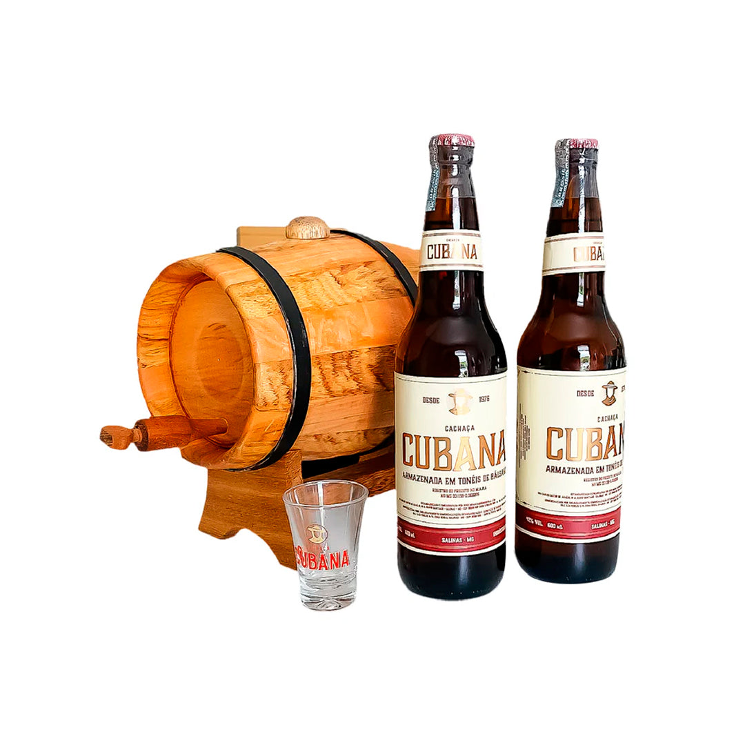 KIT DORIS - DORNA + 2 CUBANAS BÁLSAMO 600ML + COPO DE SHOT - Empório Salinas