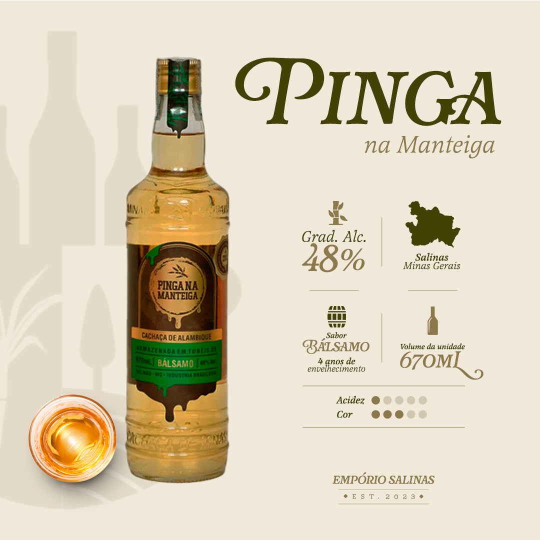 PINGA NA MANTEIGA - Empório Salinas