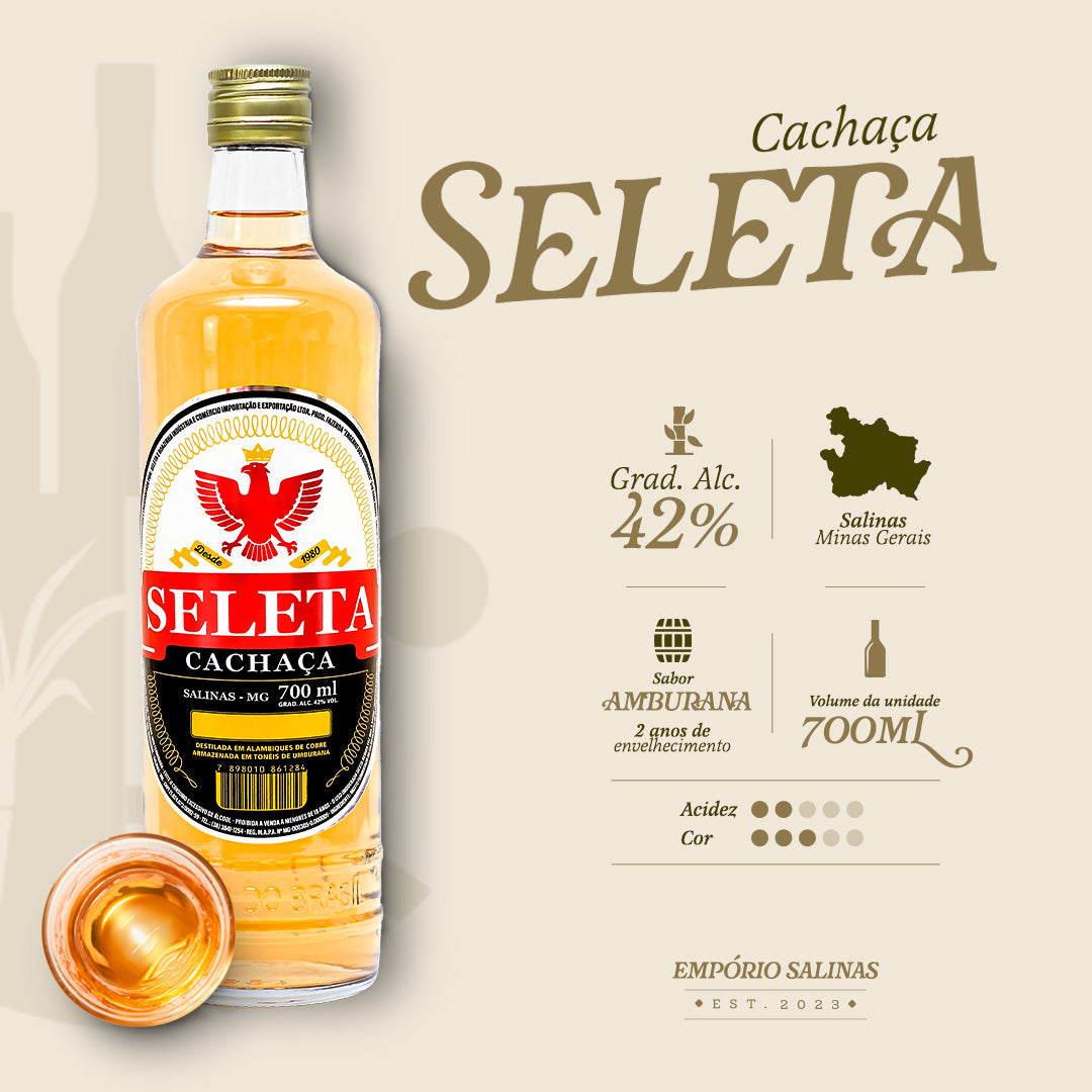 SELETA OURO 700ML - Empório Salinas